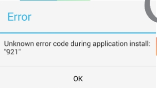 Google Play Error