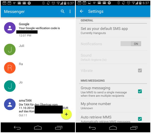 Download The Android 5 0 Lollipop Messenger Apk Sms App
