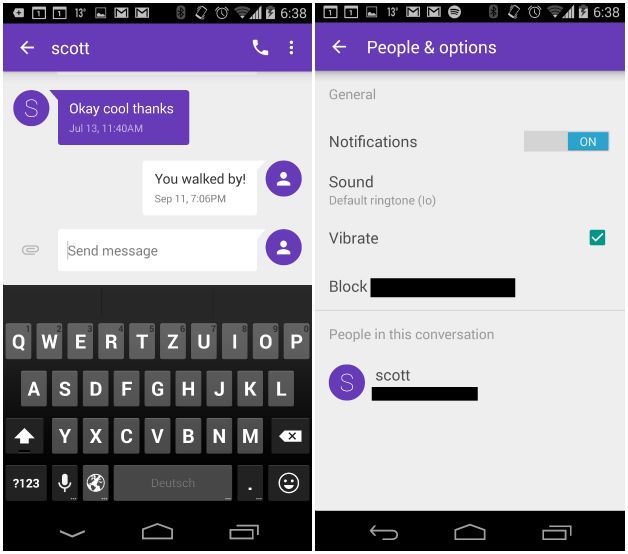 Download The Android 5 0 Lollipop Messenger Apk Sms App