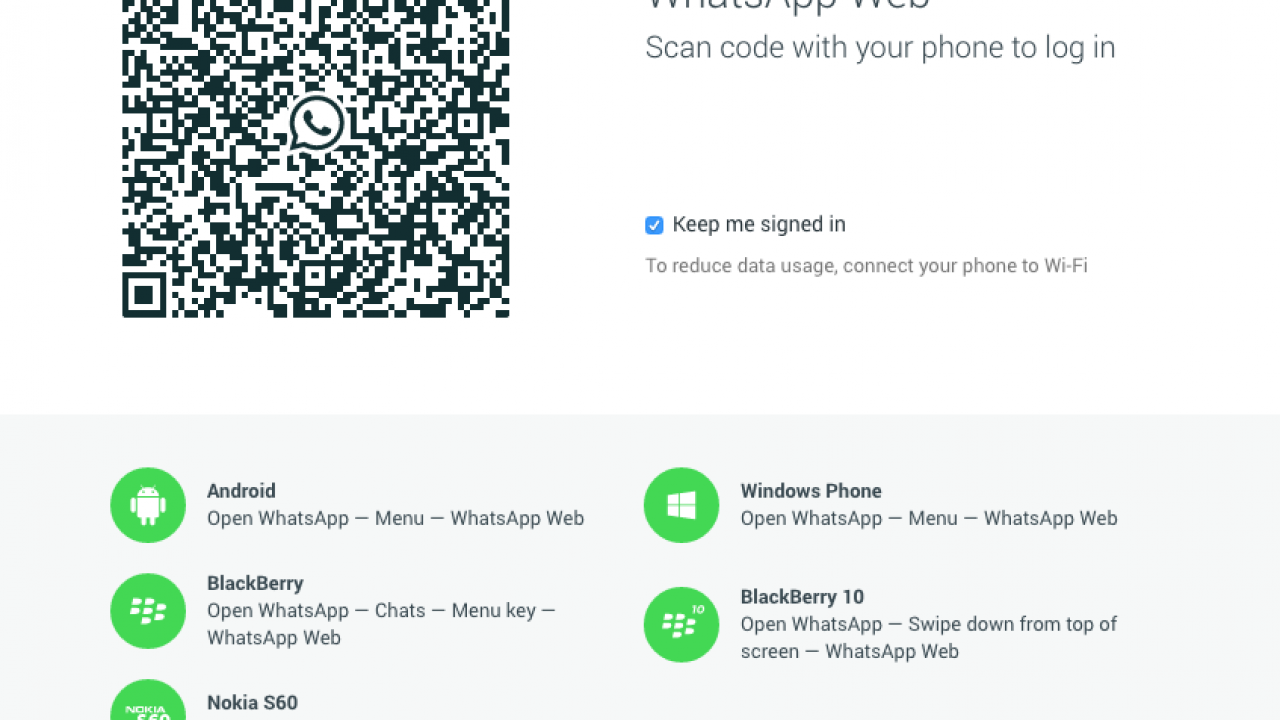 yo whatsapp web scan