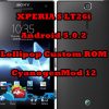 xperia s lollipop cm 12