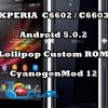 xperia z lollipop cm 12