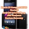 xperia z1 compact lollipop root