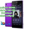 xperia z2 .740 ftf