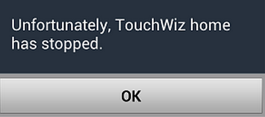 Fix “Unfortunately, Touchwiz Home has stopped” error on Galaxy S5