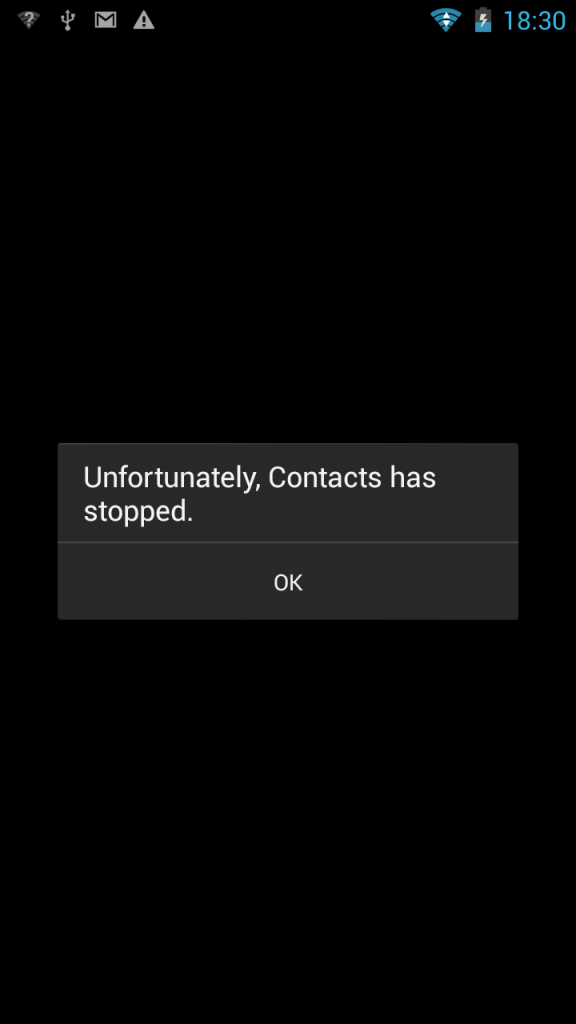How To Fix Unfortunately Contacts Has Stopped Error Message On Android