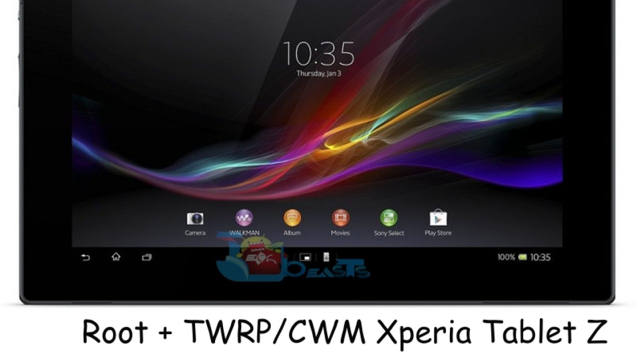 Root Xperia Tablet Z On Android 5.1.1 Lollipop 10.7.A.0.222 Firmware