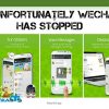 fix unfortunately wechat has stopped