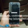 Clear Cache, Cookies and History on Samsung Galaxy