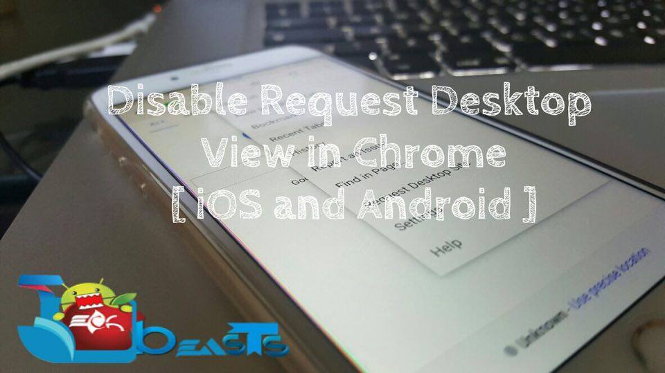 disable request desktop view
