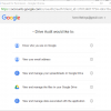 google drive access