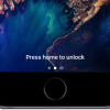 press home to unlock