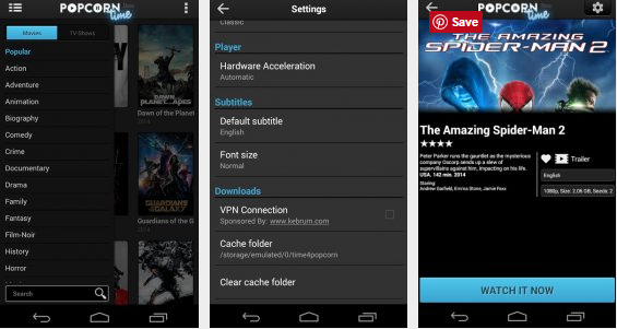 popcorn time android official