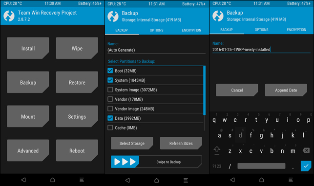 Install TWRP Recovery using Odin