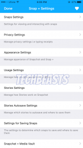 snapchat++ features