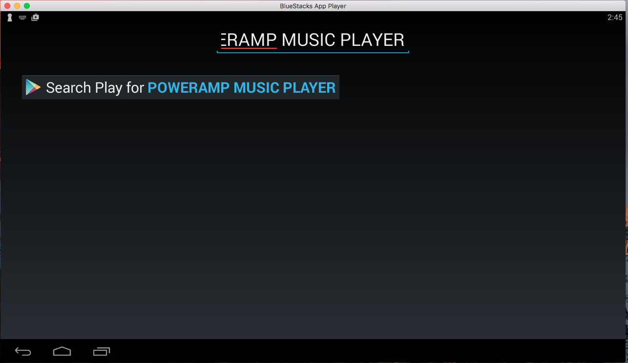 poweramp app for pc