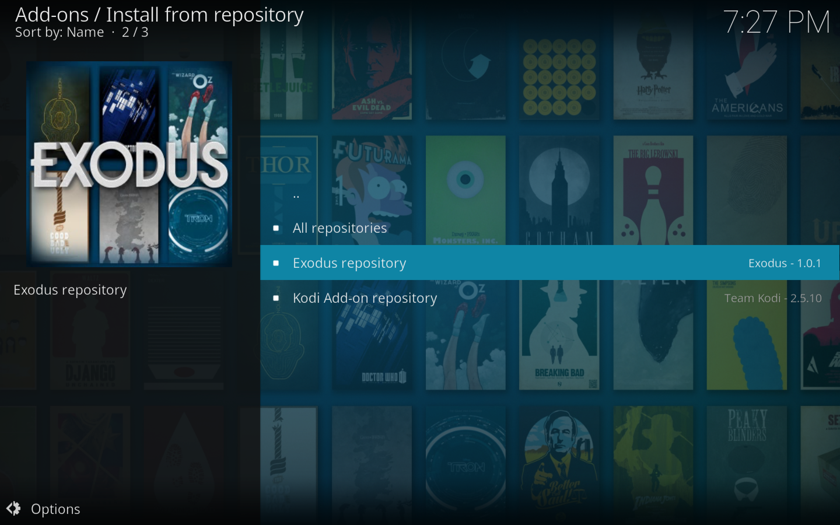 how to install exodus on kodi 17.3 krypton