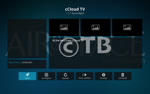 cCloud TV Add-on Kodi