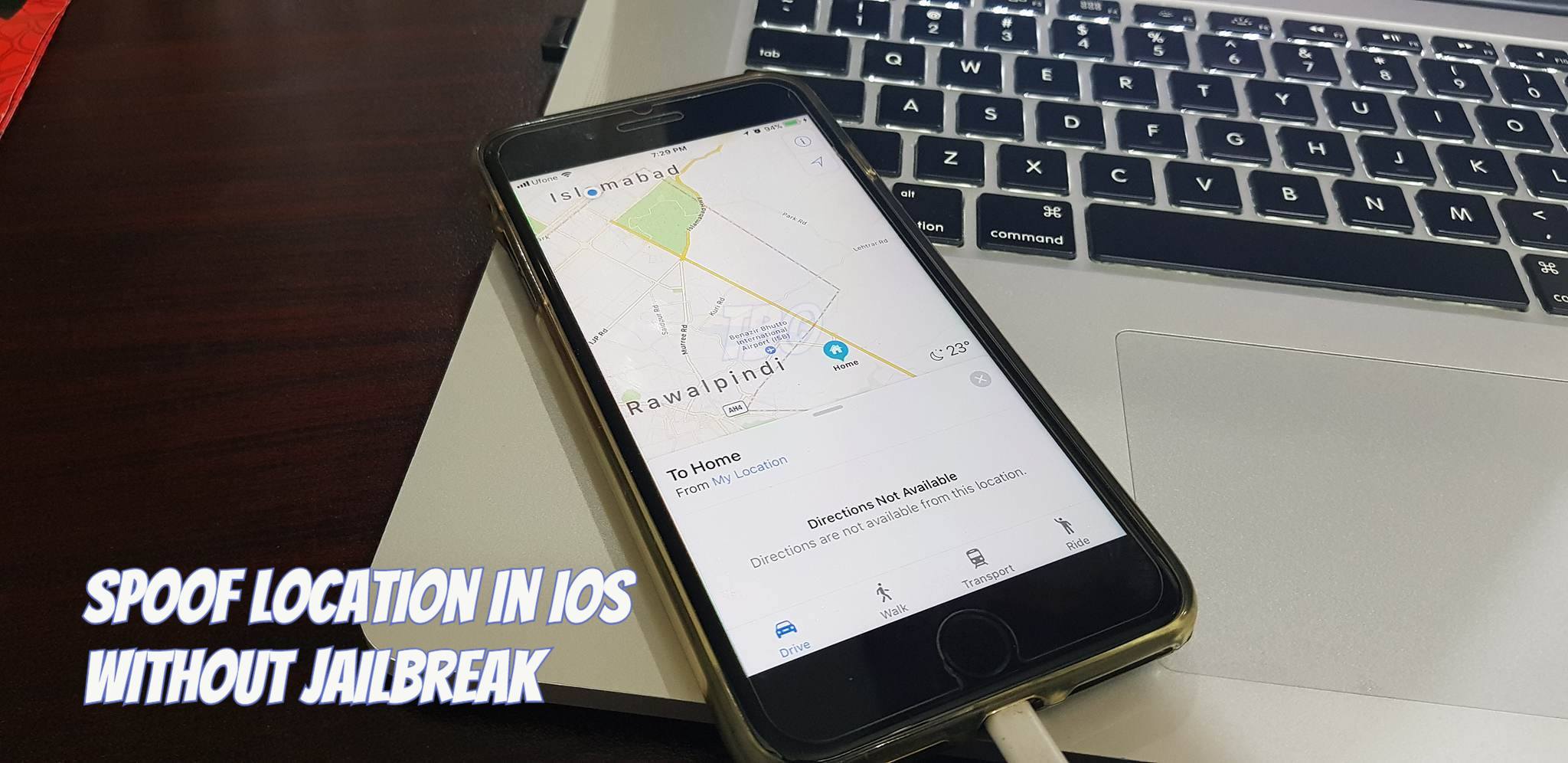 Spoof Location In iOS Without Jailbreak