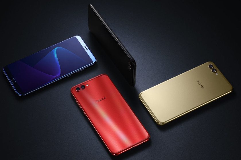 Huawei Honor V10 features a 2:1 display with a beautiful red color and flagship-like hardware
