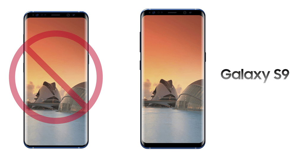 Galaxy S9 might not be shipped with thinner bezels than Galaxy S8 because of testing issues