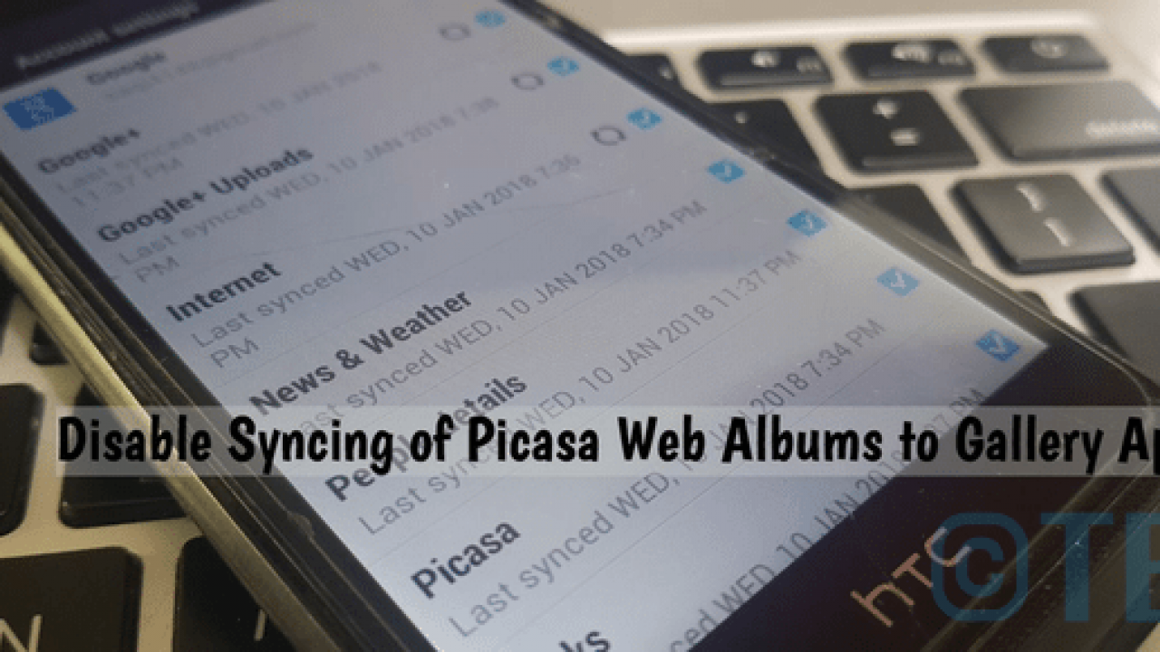 picasa web albums turn off