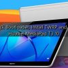 Install TWRP on Huawei MediaPad T3 10