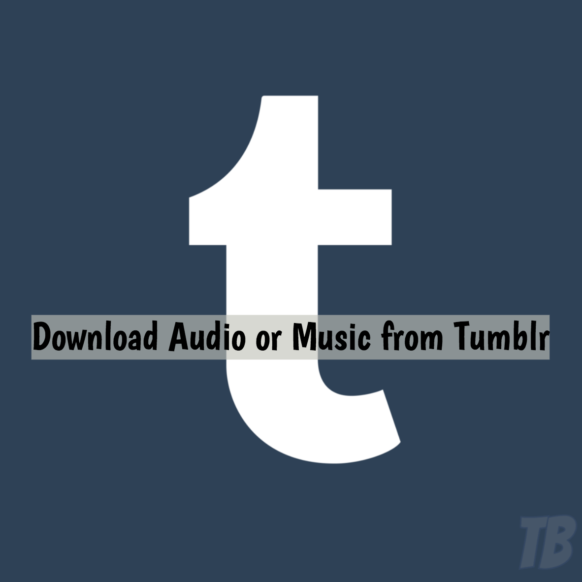 download Tumblr audio