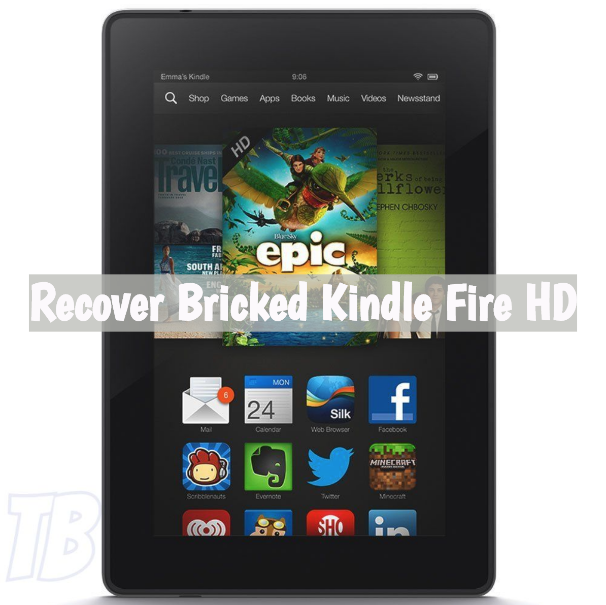 Recover Bricked Kindle Fire HD