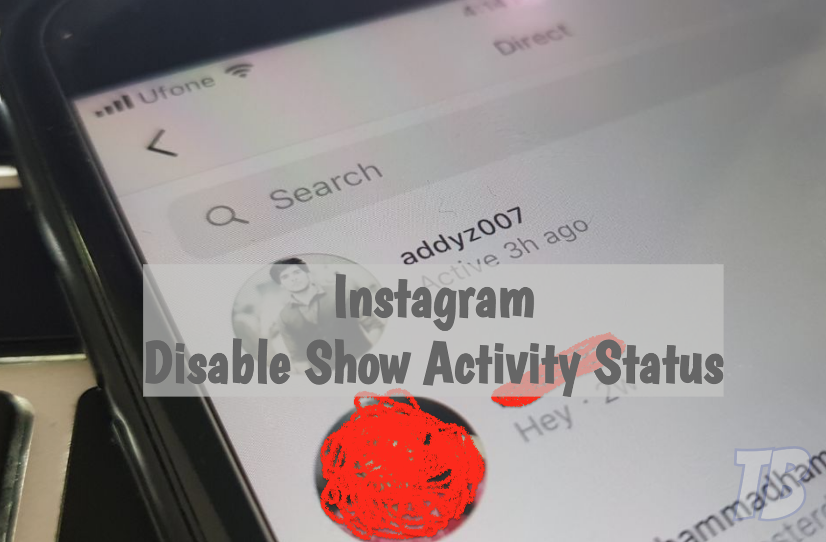 Instagram: Disable Show Activity Status