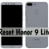 Reset Honor 9 Lit