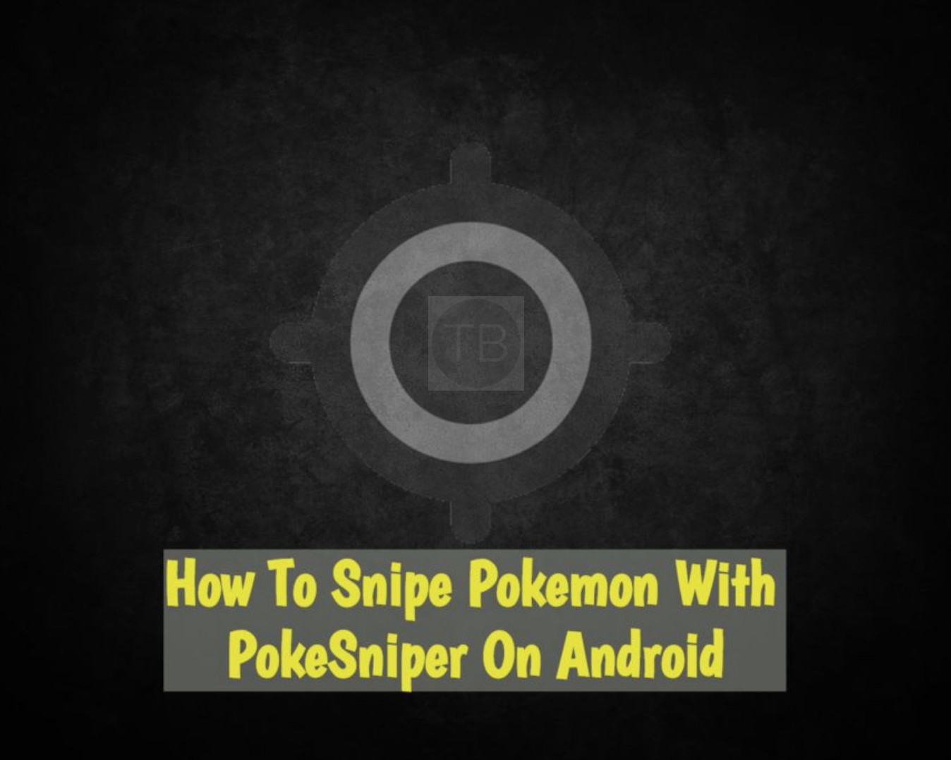 Snipe Pokemon With PokeSniper