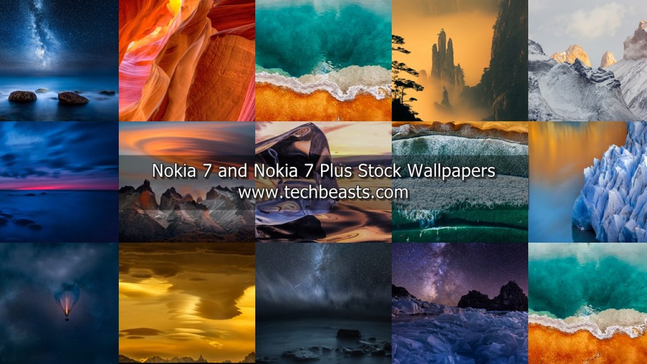 Download Nokia 7 & 7 Plus Stock Wallpapers | TechBeasts