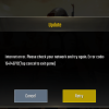 PUBG Mobile Internet error. Please check your network and try again. Error code: 154140712