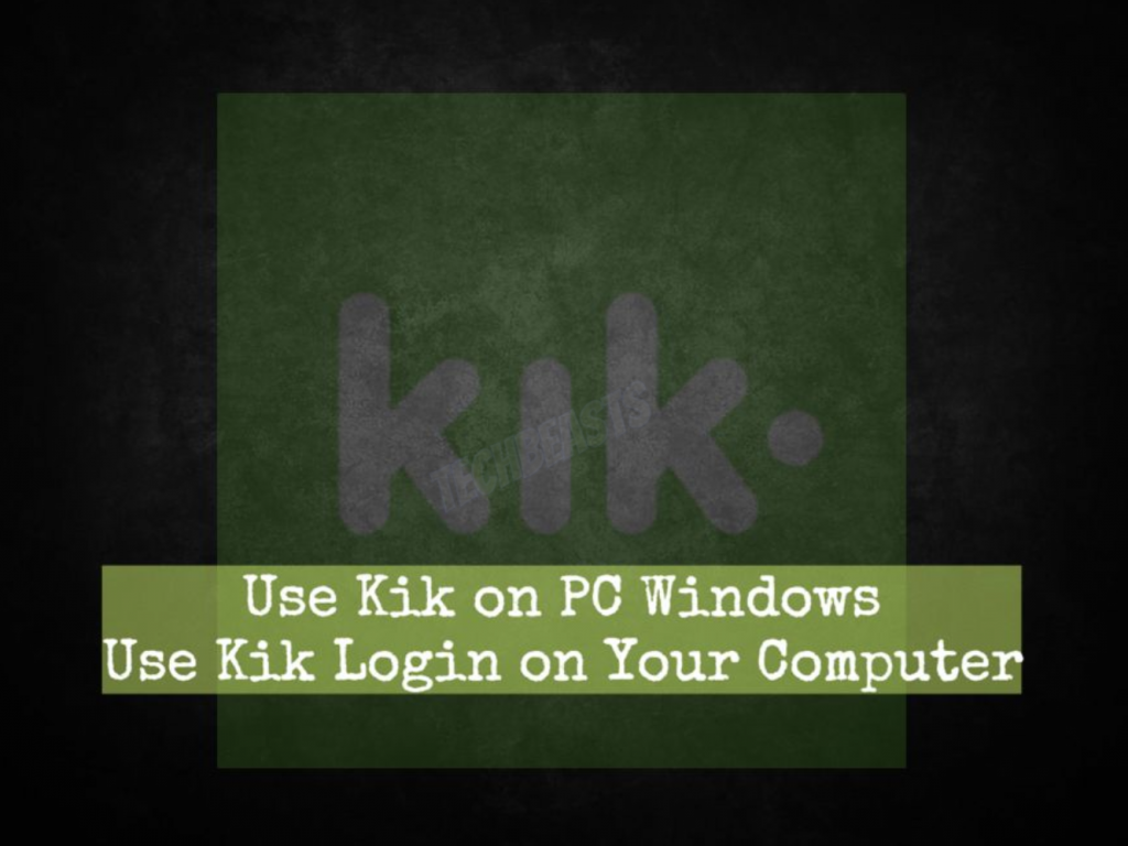 kik for computer