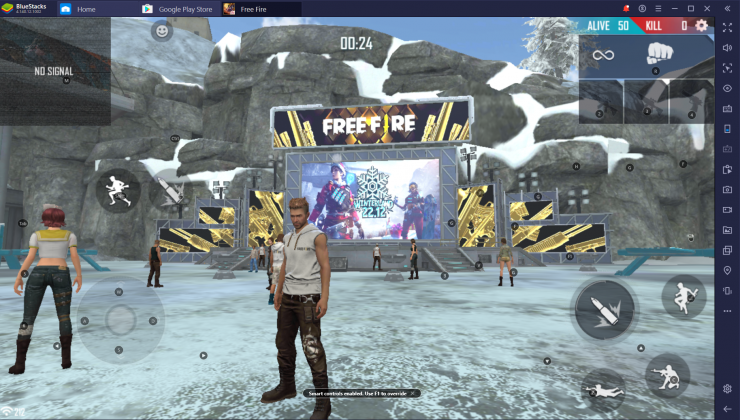 download garena free fire on pc with bluestacks 5