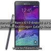Update Qualcomm Galaxy Note 4 to Android 8.1 Oreo via Resurrection Remix