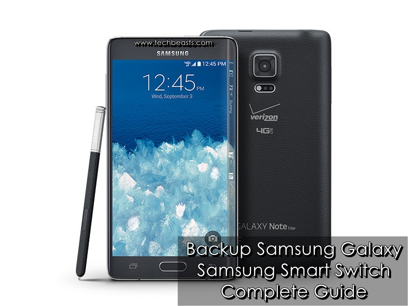 complete Backup of Samsung Galaxy via Smart Switch