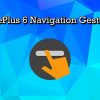 oneplus 6 navigation gestures