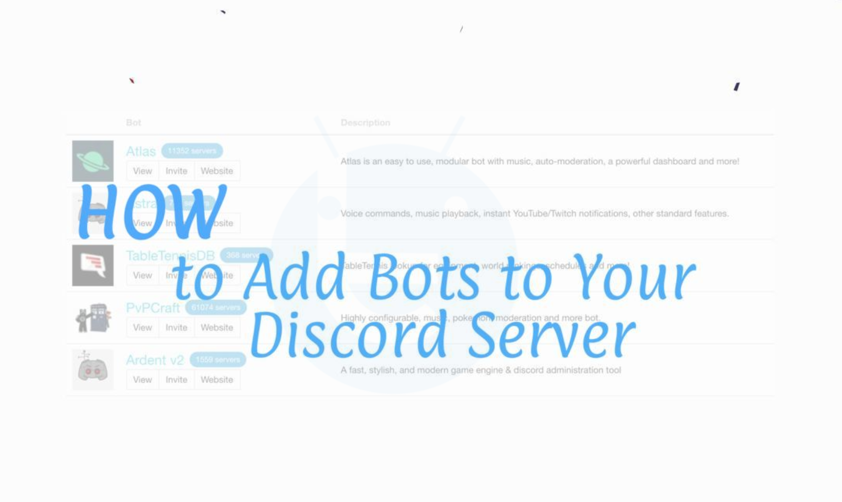 Add Bots to Your Discord Server