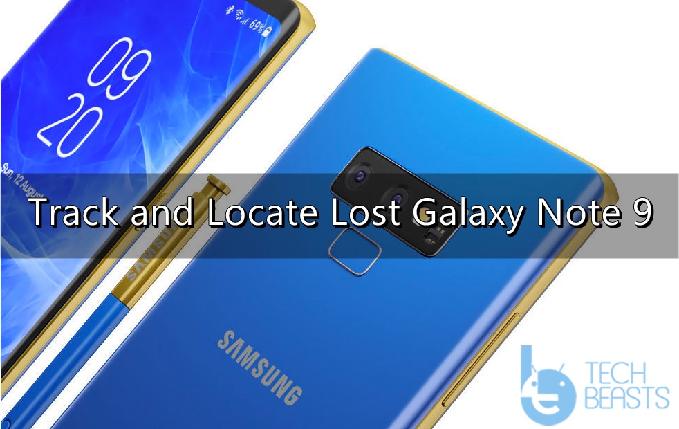Locate Lost Galaxy Note 9