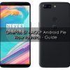 OnePlus 5T to Android Pie