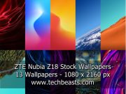 Download ZTE Nubia Z18 Stock Wallpapers