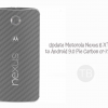 Update Motorola Nexus 6 XT1112 to Android 9.0