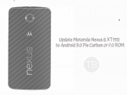 Update Motorola Nexus 6 XT1112 to Android 9.0 Pie Carbon cr-7.0 ROM Update Motorola Nexus 6 XT1112 to Android 9.0