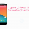 Update LG Nexus 5 D820 (hammerhead) to Android 9.0