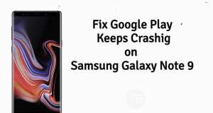 Samsung Galaxy Note 9 Google Play keeps crashing Galaxy Note 9: Google Play keeps crashing