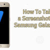 Screenshot on Samsung Galaxy S7