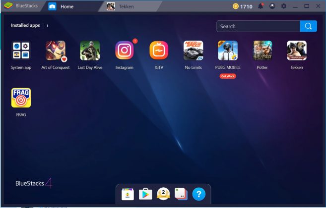 which version of android does bluestacks emulate