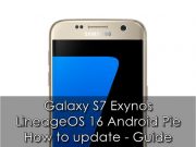 Download Galaxy S7 Android Pie via LineageOS 16 Download Galaxy S7 Android Pie